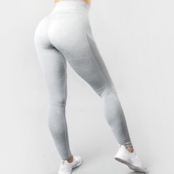 ALPHALETE AERO LEGGING LIGHT GREY - Picture 4 of 7
